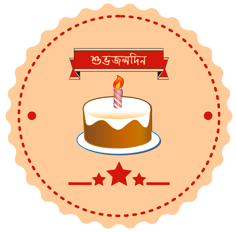 শুভ জন্মদিন কার্ড
