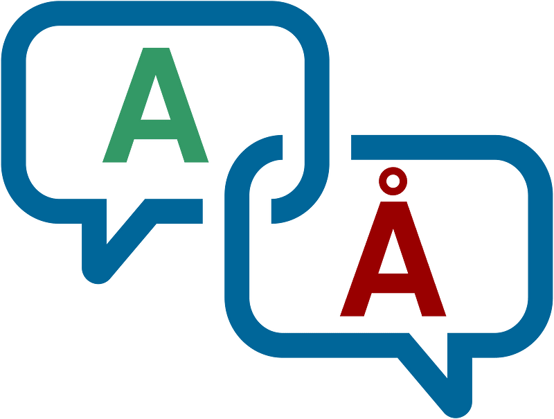 Translation - A till Å-colours