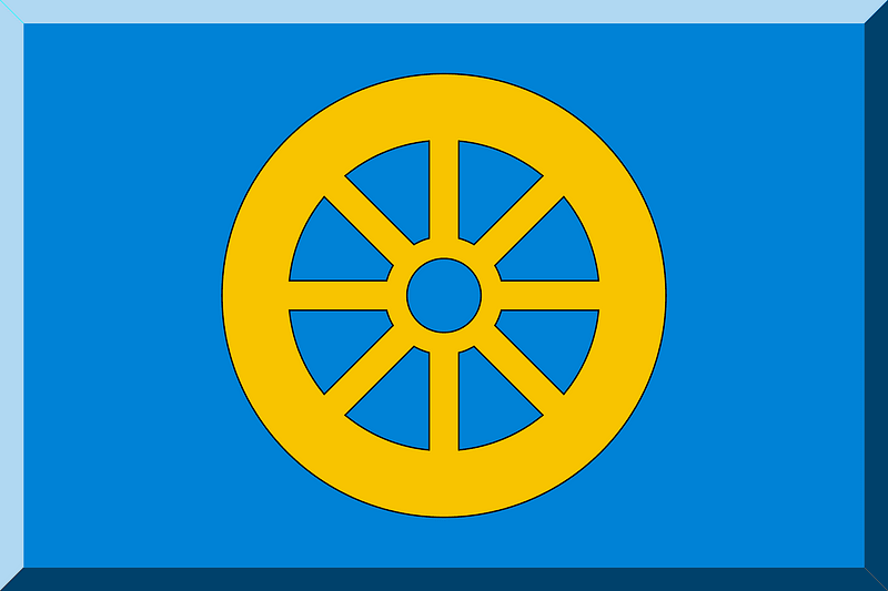 600px Azzurro con ruota Gialla