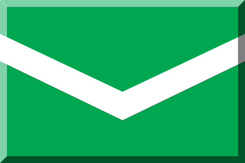 Verde e Bianco (V sul petto)