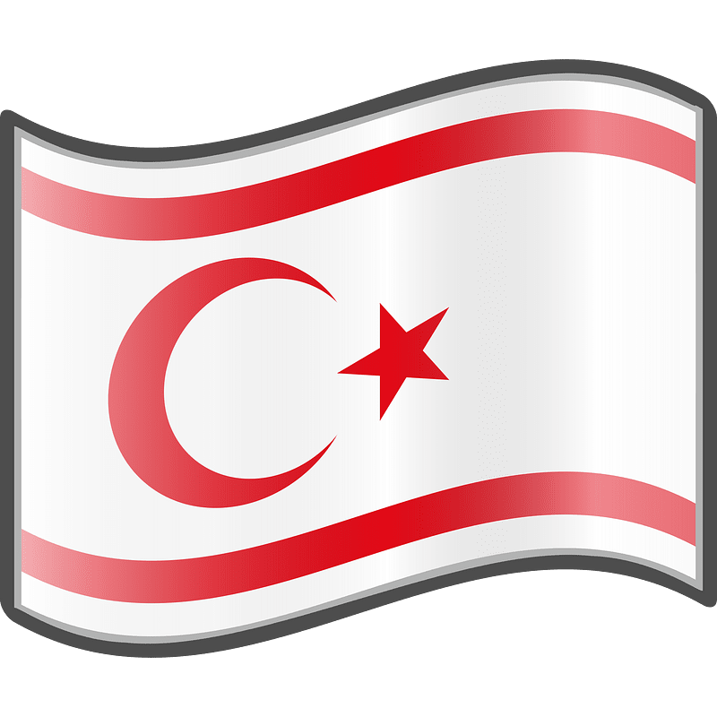 Nuvola Turkish Cyprian flag