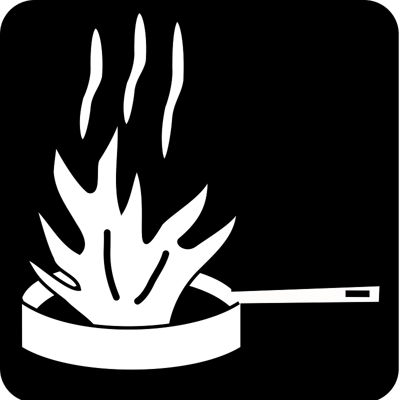 Class K fire icon