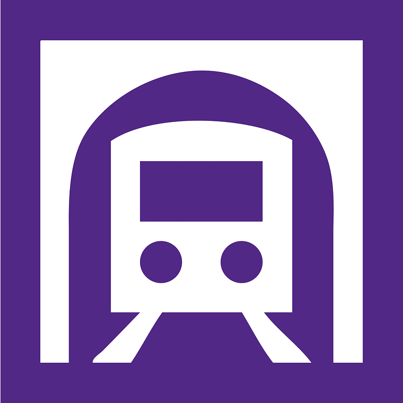 Subway OsakaTanimachi-Vector