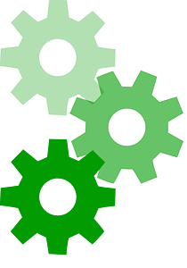 Cog-scripted-svg-green