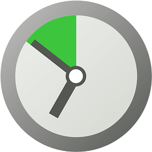 Pictogram voting wait green