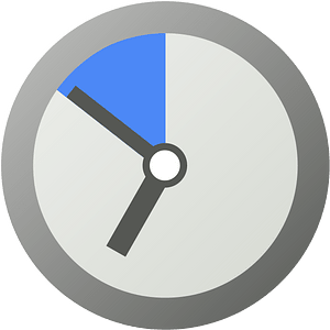 Pictogram voting wait blue