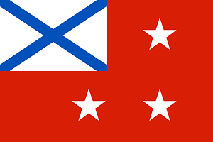 Russia, Flag of fleet commanders 2000