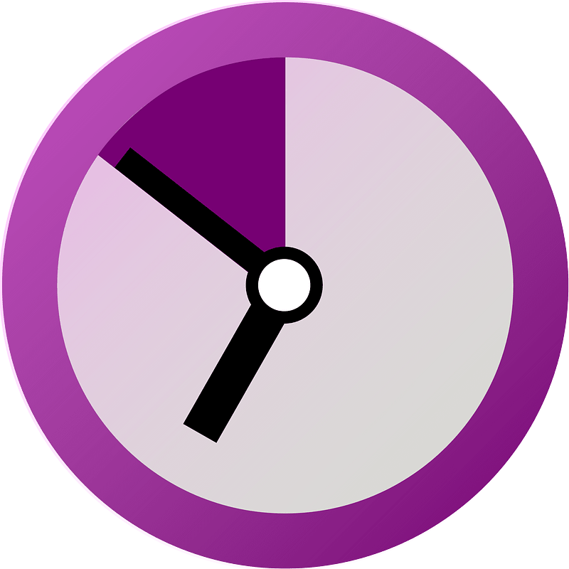Pictogram voting wait violet