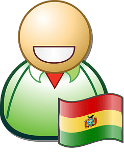 Nuvola Bolivian man icon2