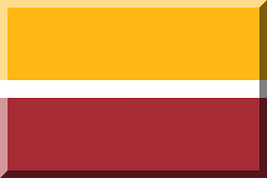 600px Gold Red HEX-FDB813 HEX-A72C36