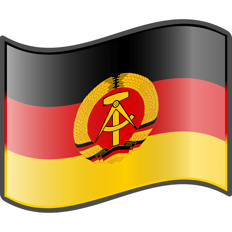 Nuvola East German flag