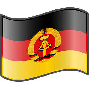 Nuvola East German flag