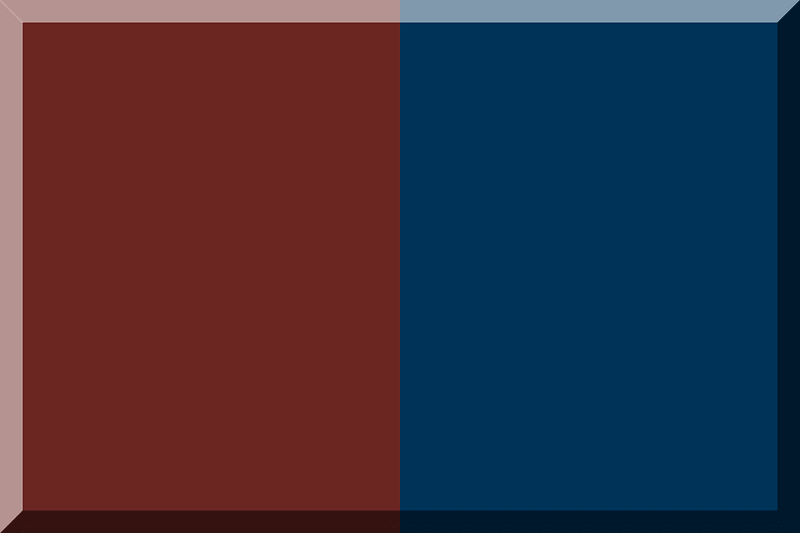 600px Maroon HEX-6B2622 Blue HEX-003358