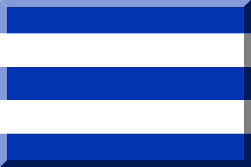 600px Horizontal White Blue HEX-0434B1