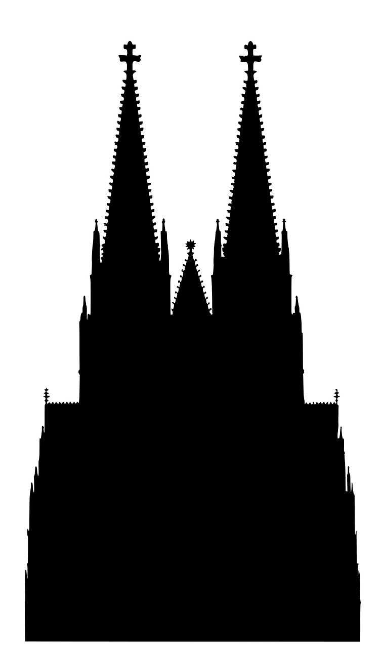 CologneCathedralSilhouette
