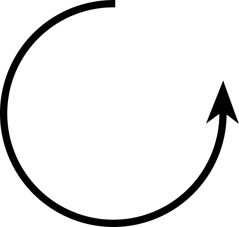 Counterclockwise arrow