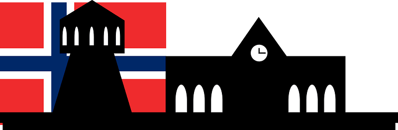 Norwegian train station icon