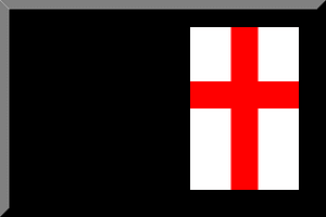 600px Black with Red HEX-FF0000 cross on White