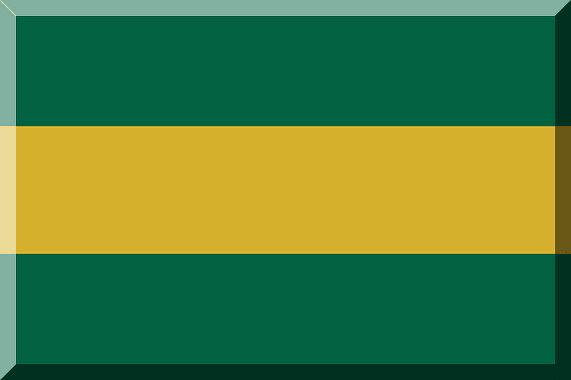 600px horizontal Green HEX-026241 Yellow HEX-D5B02D