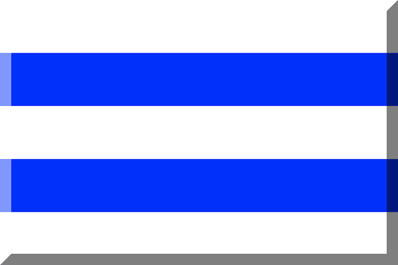 600px horizontal White Blue HEX-0030FA