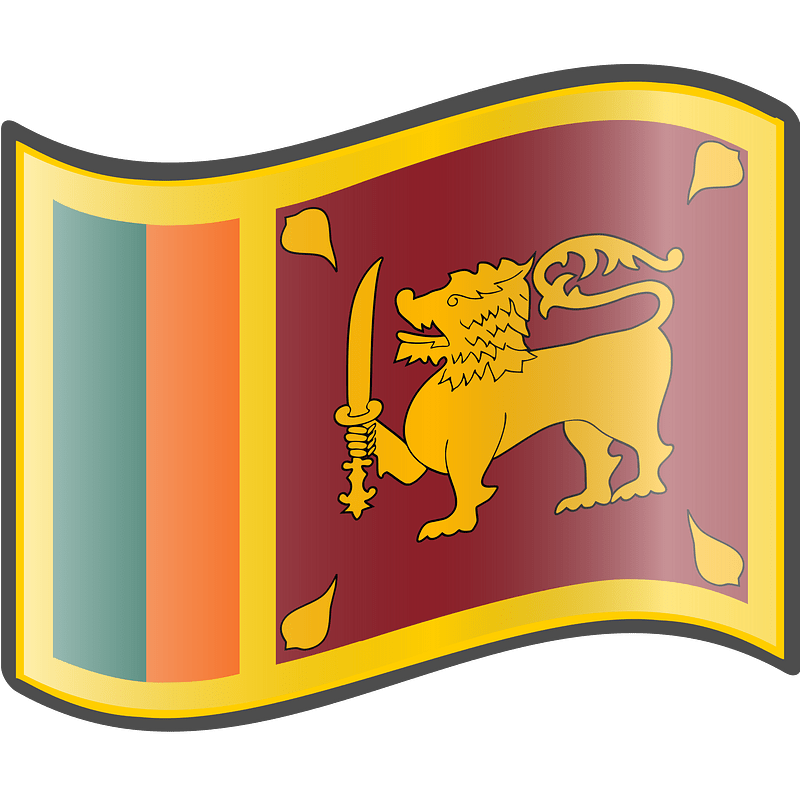 Nuvola Sri Lankan flag