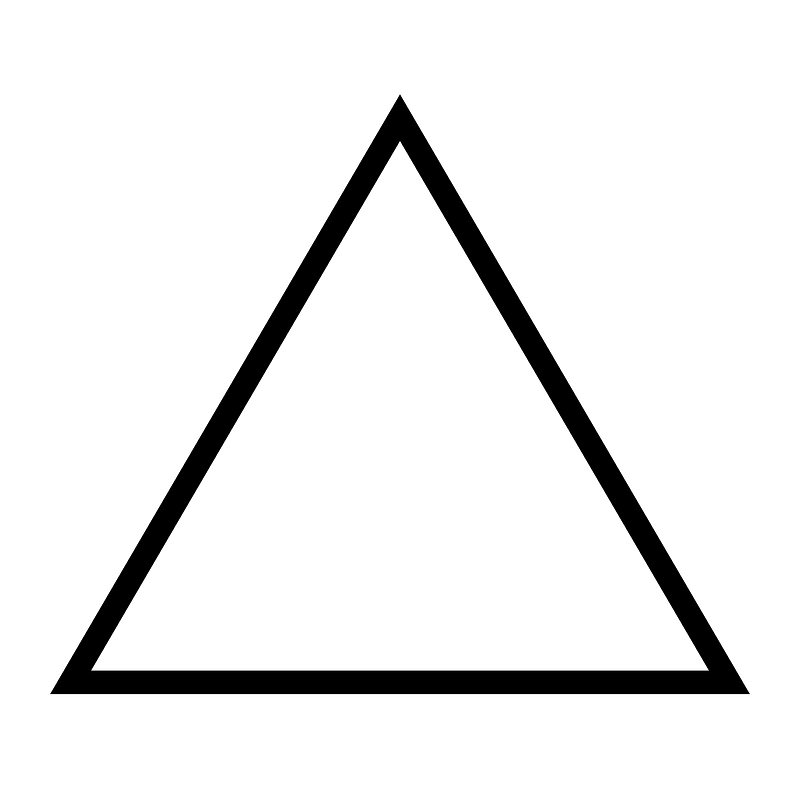 Dreieck auf Basis