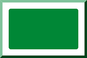 600px HEX-008736 rectangle on White