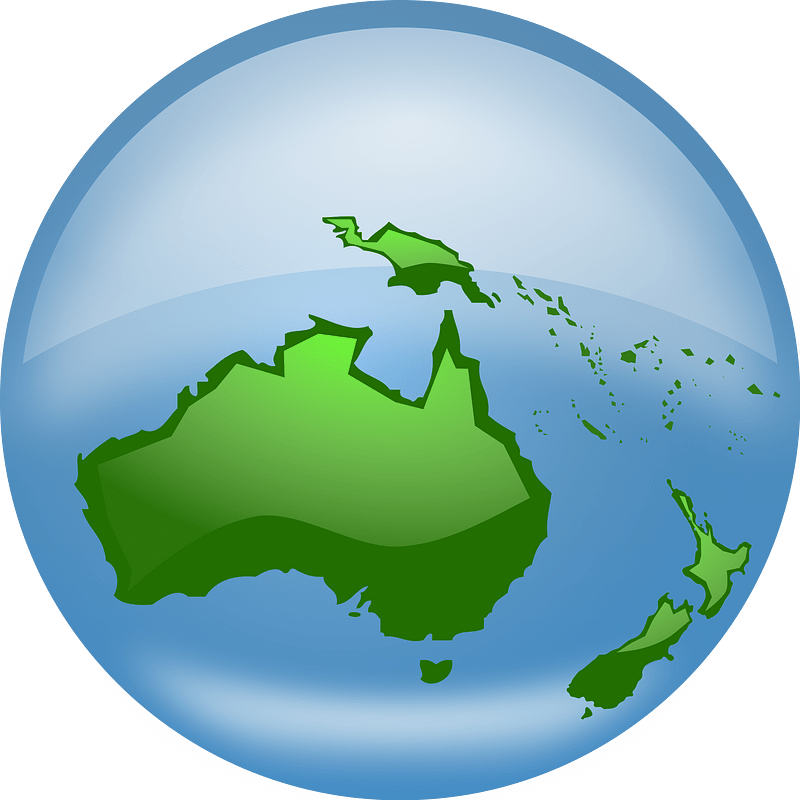 Rorzer Oceania Globe
