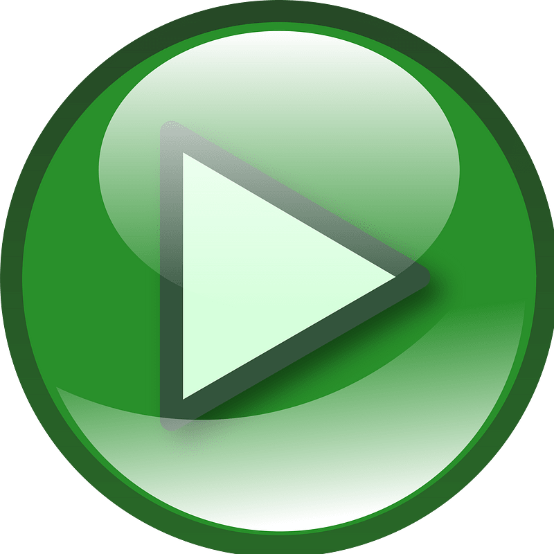 Start button green arrow