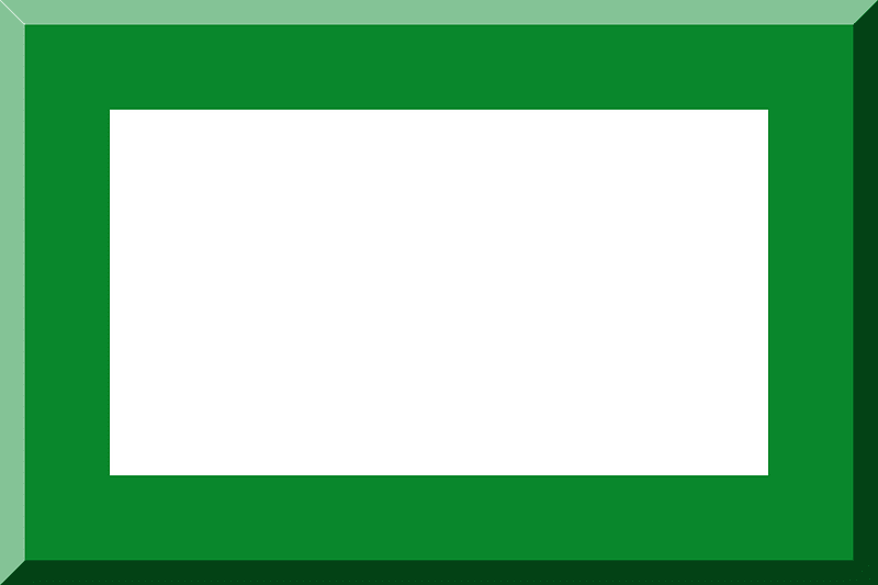600px White centre HEX-09872C bordered