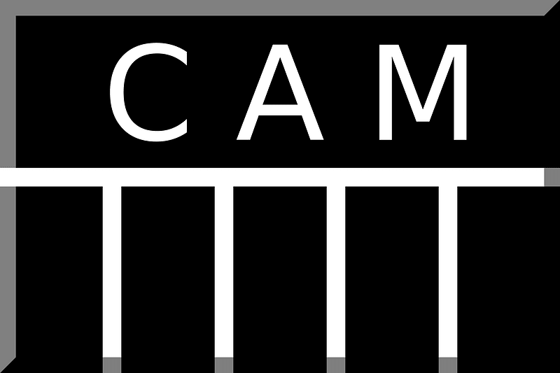 600px Black background CAM text