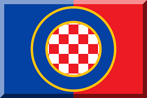 600px chequered White HEX-ED1C24 in HEX-0341A2 on HEX-0341A2 HEX-ED1C24 background