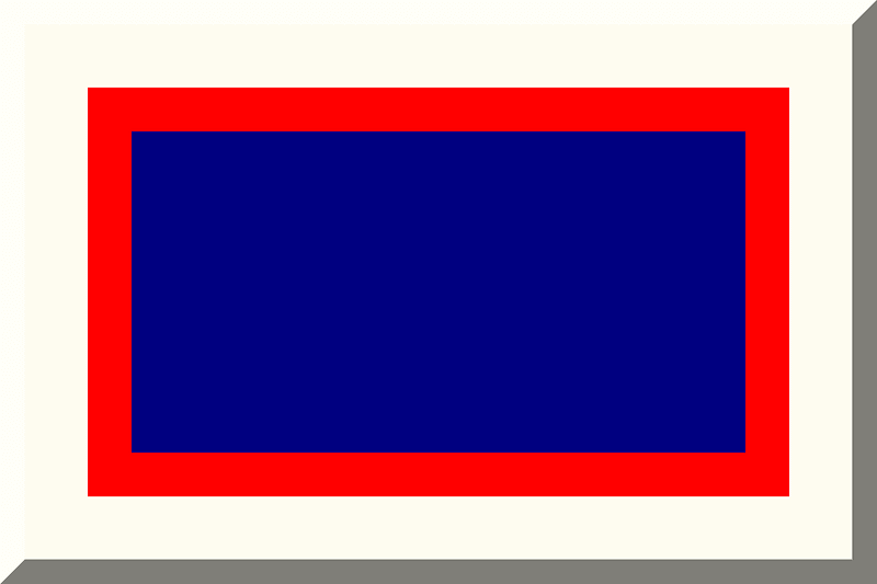 600px HEX-FEFCF0 bordered HEX-FF0000 HEX-000080 filled