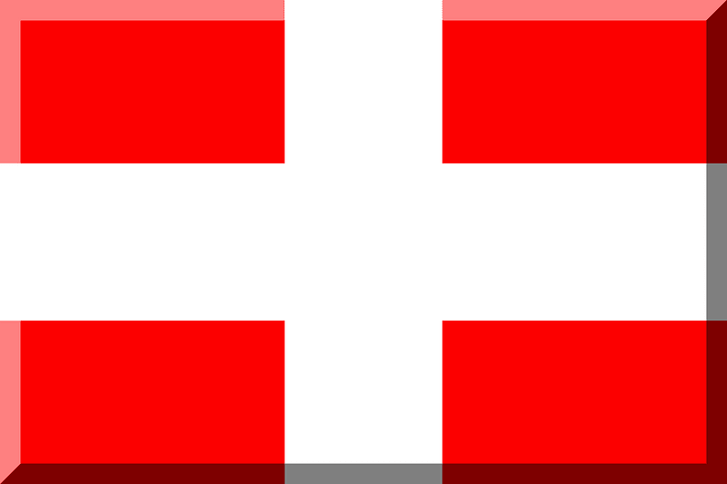 600px background HEX-FC0000 White cross