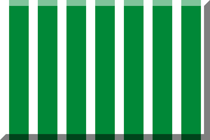 600px vertical seven HEX-008837 eight White