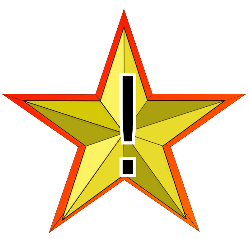 Golden star alert