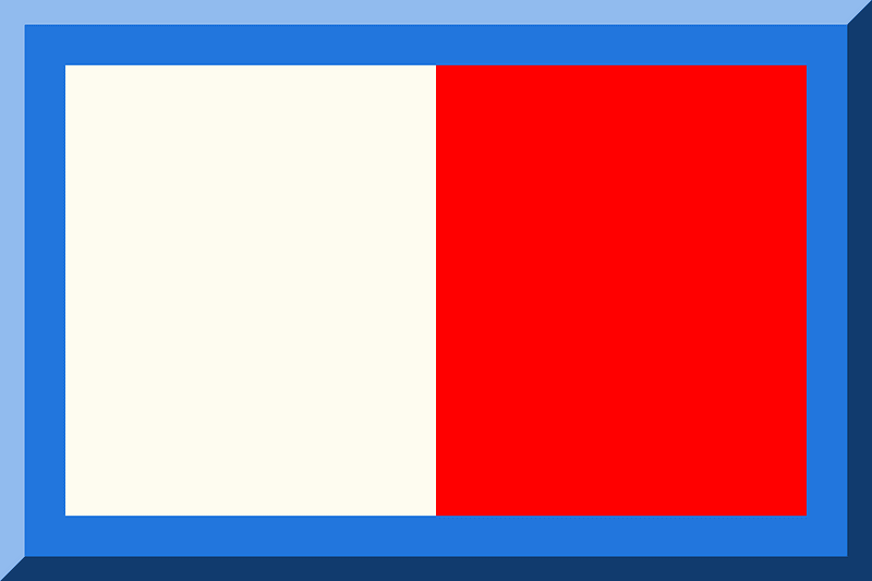 600px HEX-2276DD bordered HEX-FEFCF0 HEX-FF0000 bisection