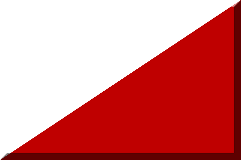 600px diagonal White HEX-BF0000