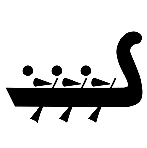 Dragon boat pictogram 2