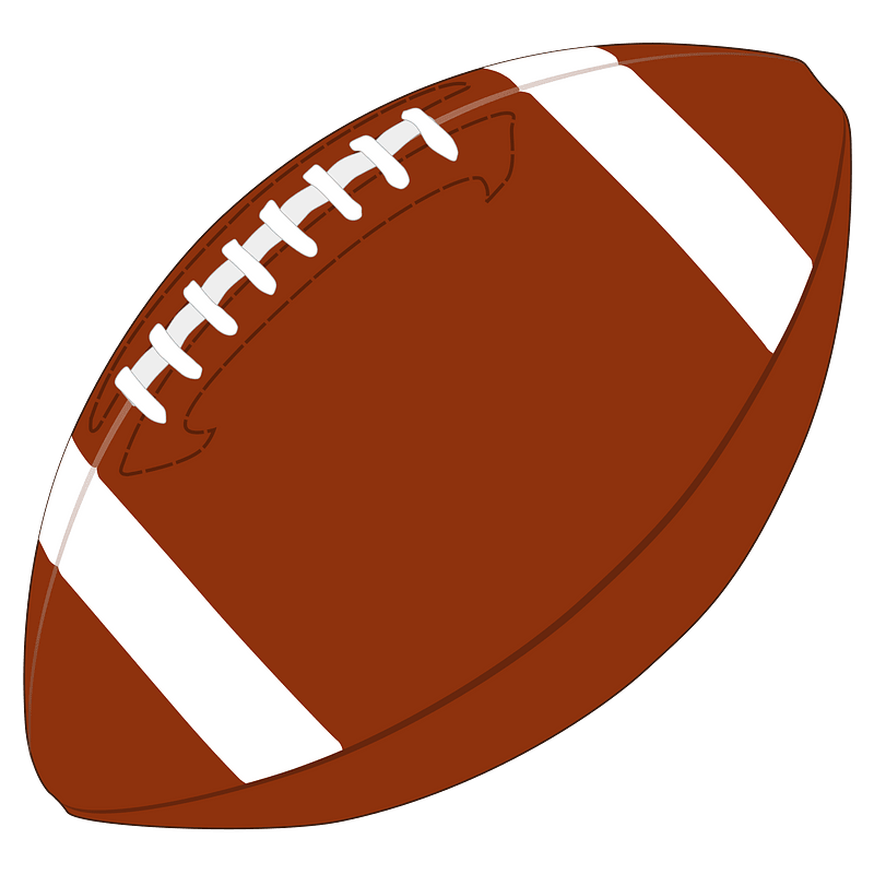American football icon simple