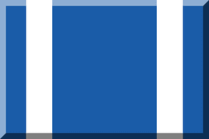600px HEX-1A5CA8 background White vertical stripes