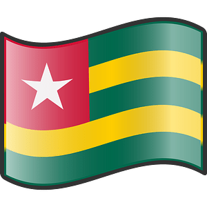 Nuvola Togolese flag