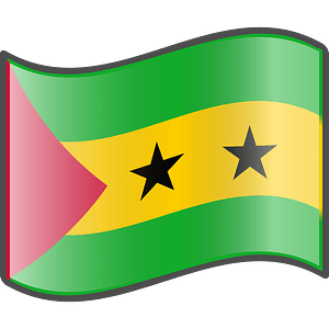 Nuvola Sao Tome and Principe flag