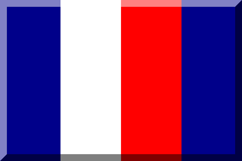 600px vertical HEX-00008A White Red HEX-00008A