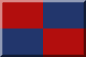 600px chequered HEX-B20E0D HEX-22366C