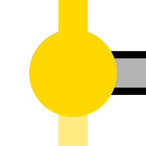 BSicon KXBHFxe-L yellow
