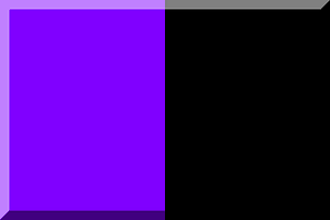600px vertical bisection HEX-8000FF Black