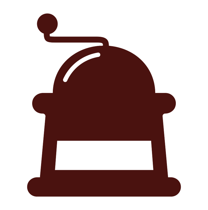 Coffee mill flat
