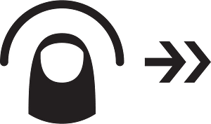 Flick Right - The Noun Project