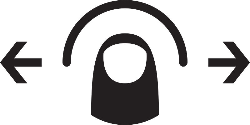 Horizontal Swipe - The Noun Project